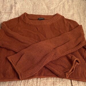 Wild Fable Rust Knit Sweater